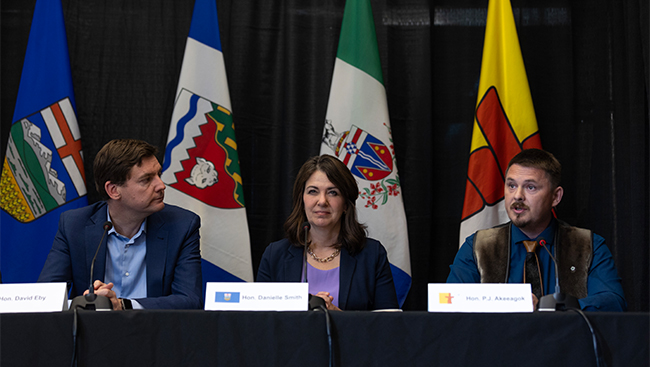 Western premiers meet in Yellowknife to talk trade, energy and Arctic security